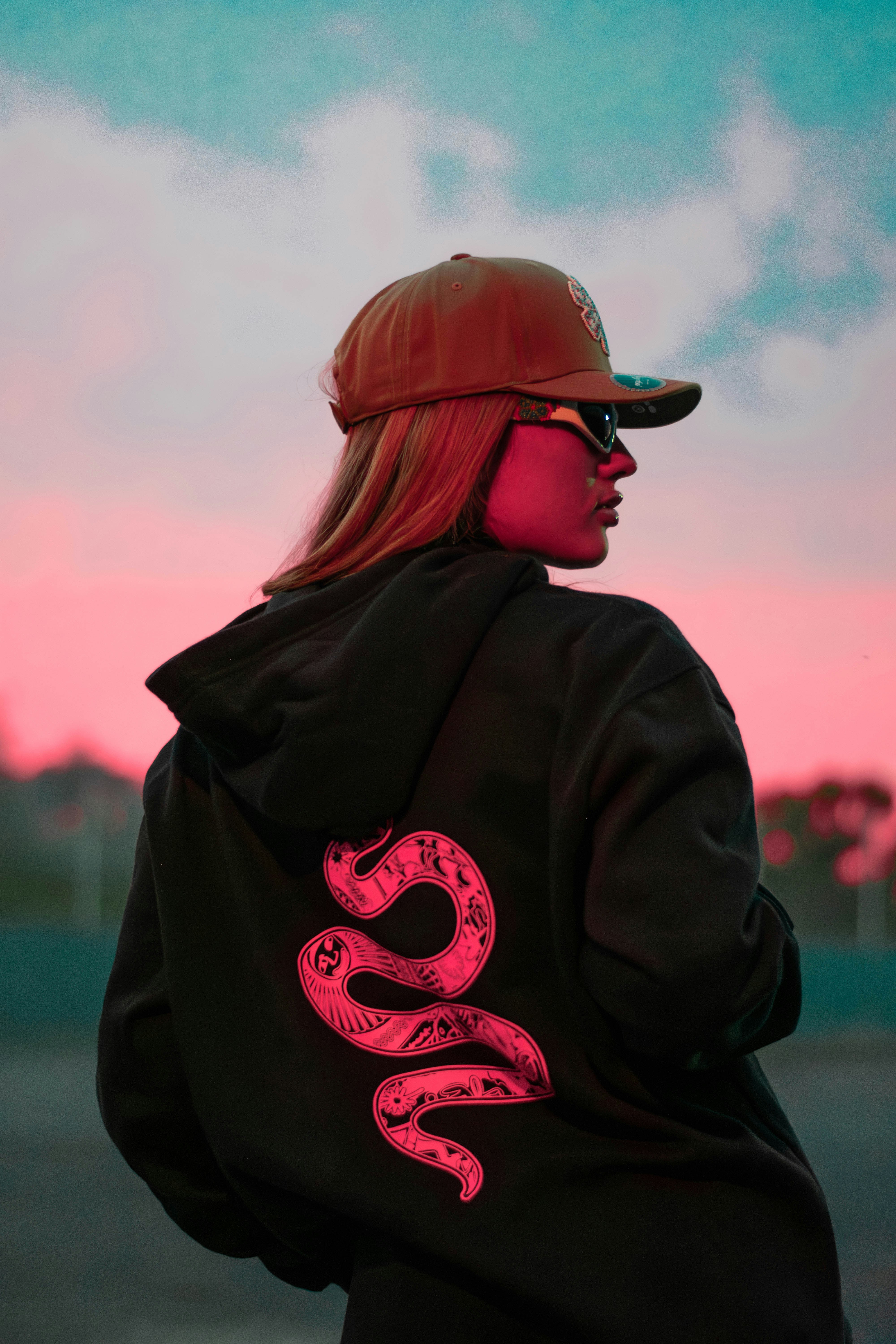 August Jones upcycled streetwear piece